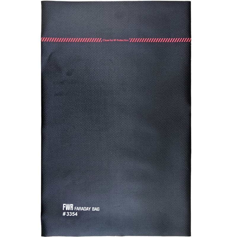 FWR Water Repellent Faraday Bag for Medium Tablet - Signal Blocking Pouch Magnetic Closure 24 - View 1