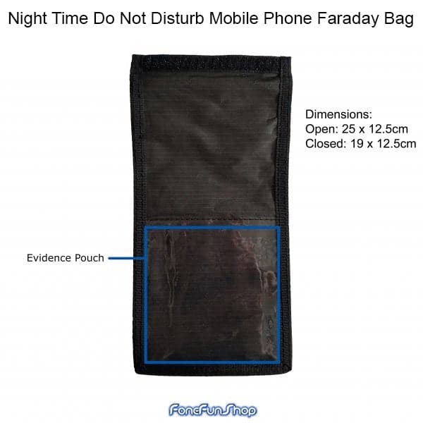Faraday Bag Signal Blocker Do Not Disturb Night Time for Smartphone thumbnail 3