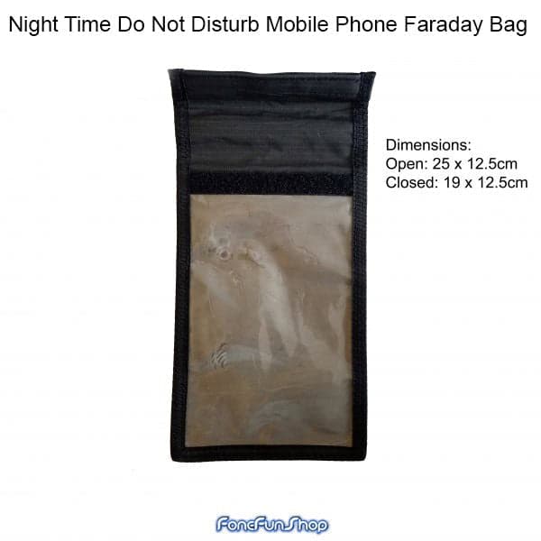 Faraday Bag Signal Blocker Do Not Disturb Night Time for Smartphone thumbnail 4