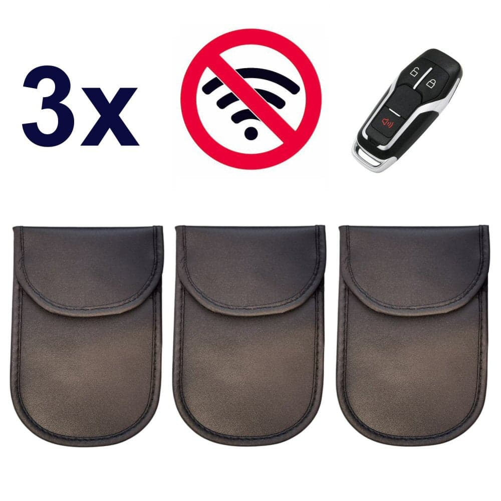 Faraday Bag Signal Blocker Safe Car Keyless Entry Fob Signal - Pack of 3 thumbnail 2