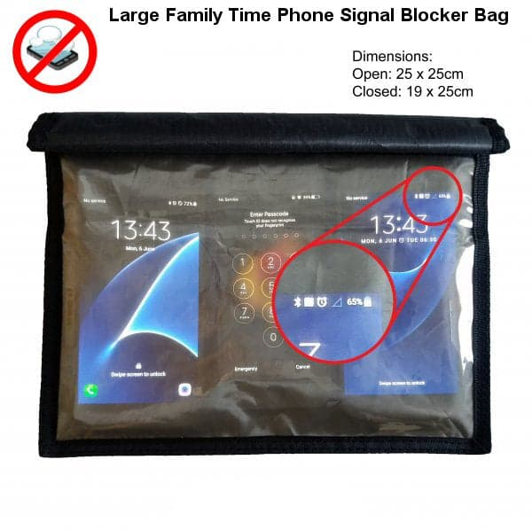 Large Family Time Do Not Disturb Faraday Bag Signal Blocker thumbnail 2