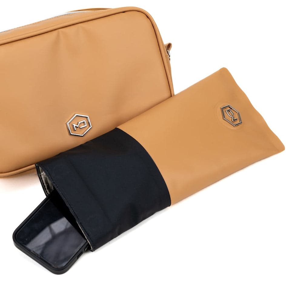 Mission Darkness™ Dry Shield Faraday Phone Sleeve (Sandstone) thumbnail 4