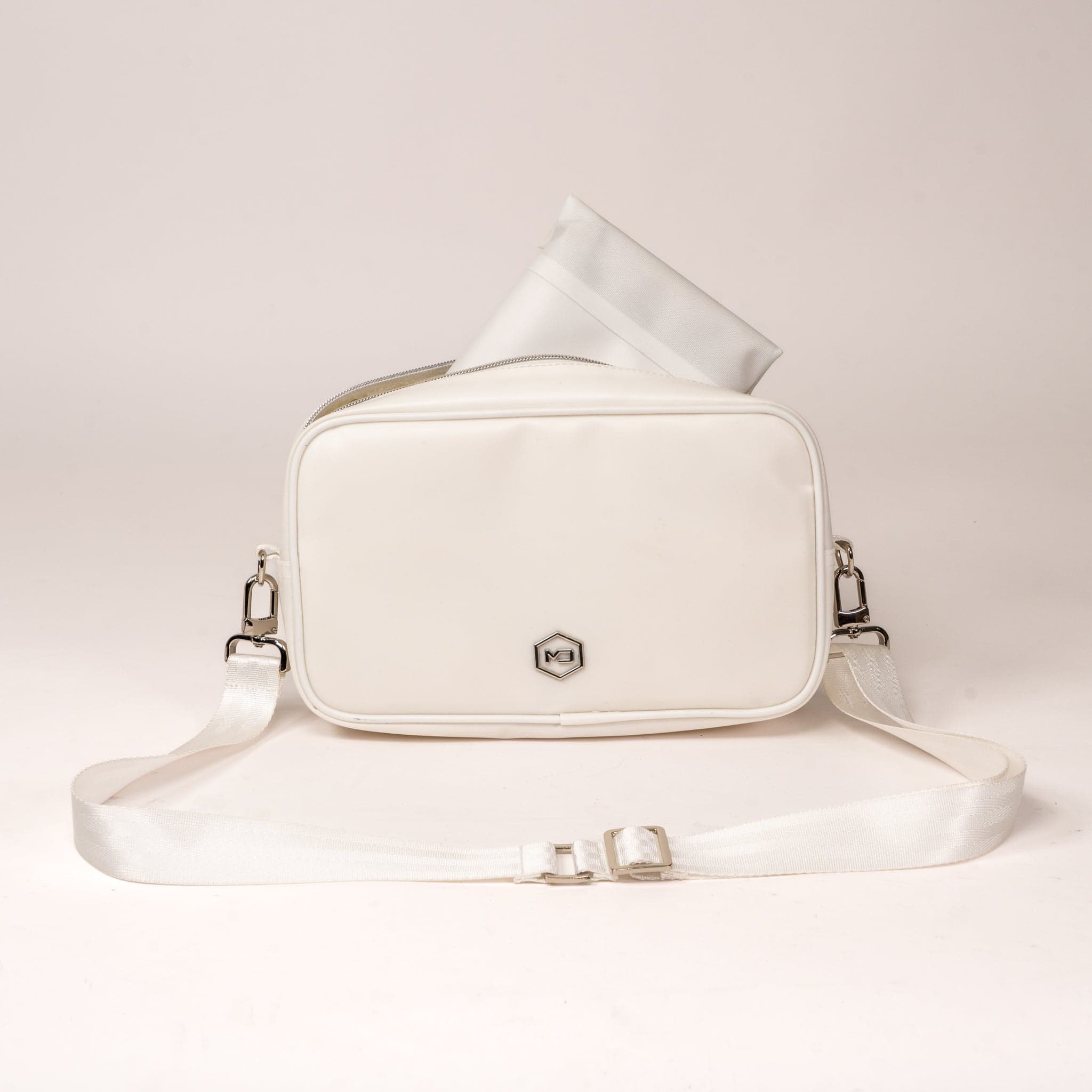 Mission Darkness™ Velaria Crossbody Purse (White) thumbnail 2