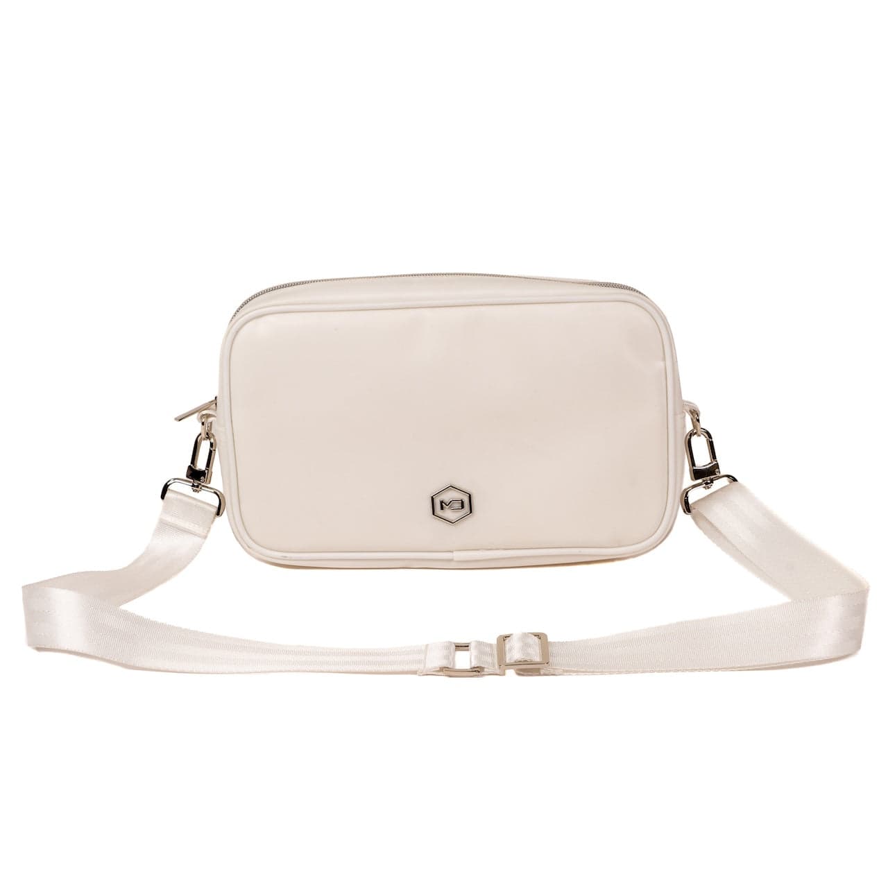 Mission Darkness™ Velaria Crossbody Purse (White) - View 1