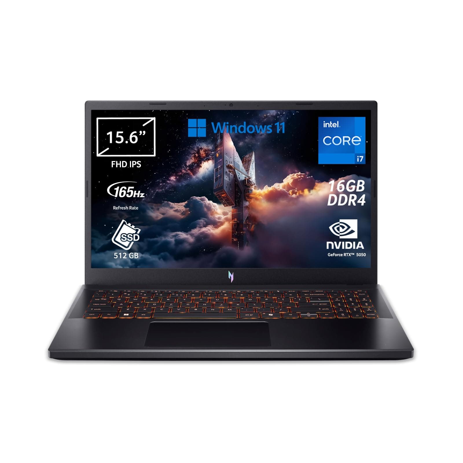 Acer Nitro V 15 ANV15-52-77F6 i7-13620H/16GB/512 GB SSD/NVIDIA RTX 5050/15.6 Full HD/Windows - View 1