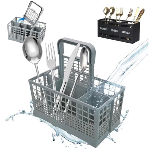 REDKNOT NQH0022 Universele bestekmand voor vaatwassers, 240x135x125 mm, robuust plastic - View 1