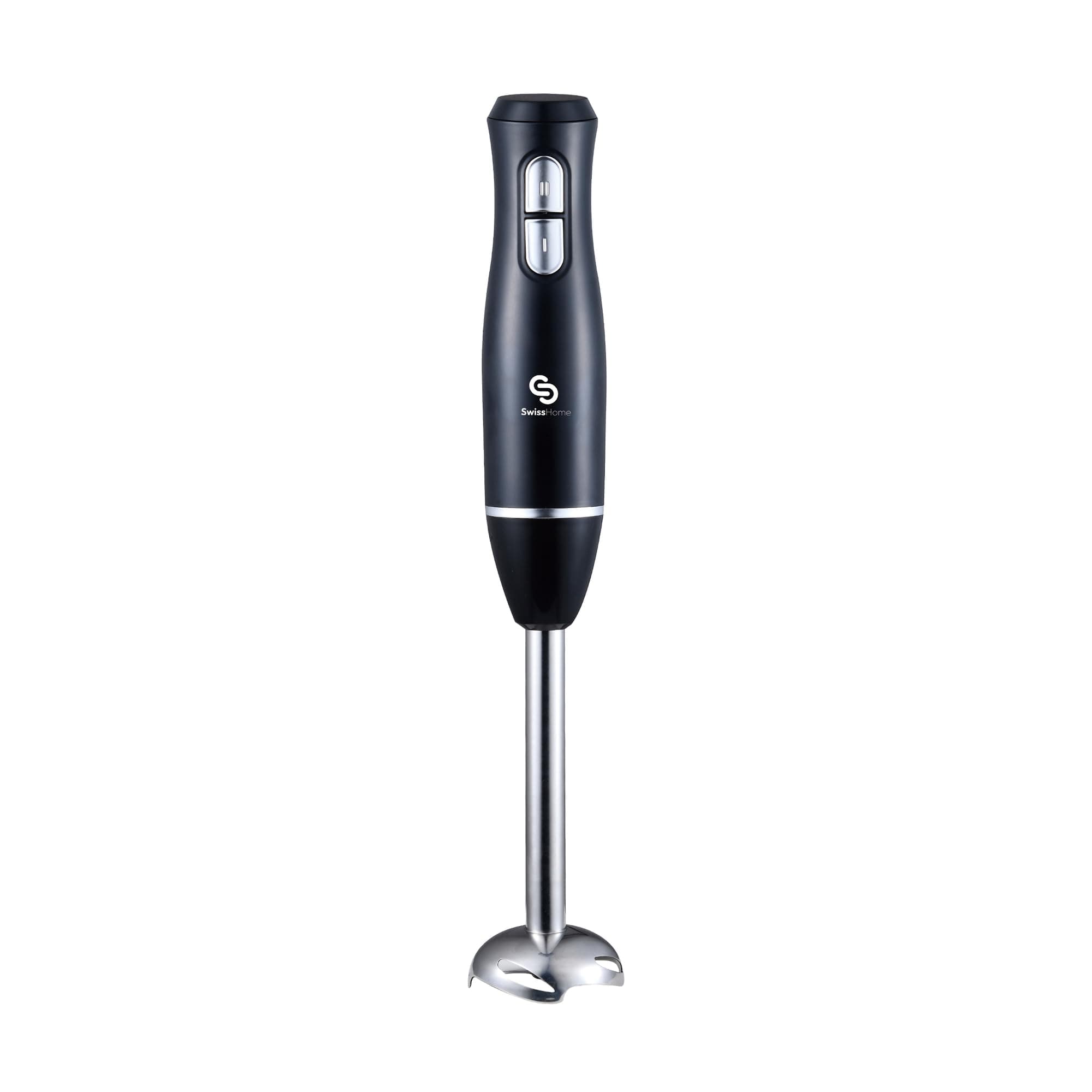 Swiss home SH-6915 Handmixer 400W zwart, roestvrij staal, 2 snelheden, afneembaar - View 1