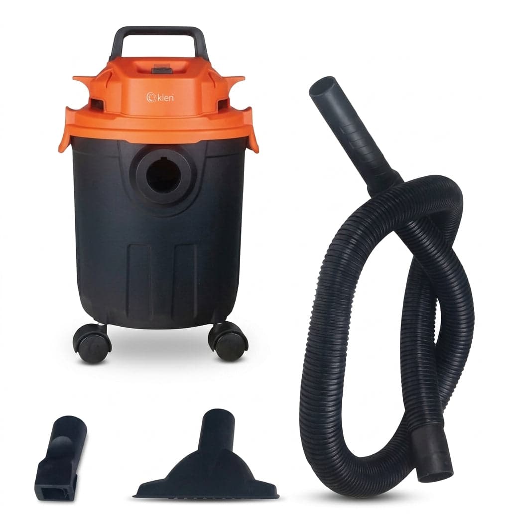 Inde Alleszuiger 1000W met 10 liter reservoir Zwart en Oranje - View 1