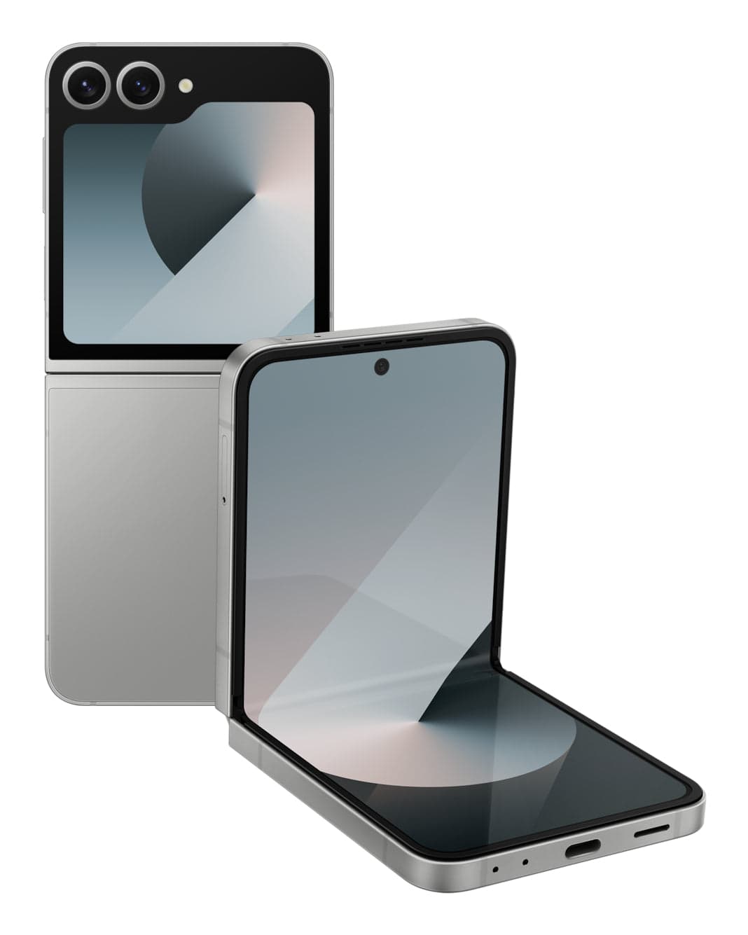 Samsung Galaxy Z Flip6 6.7/12 GB/256 GB Zilver - View 1