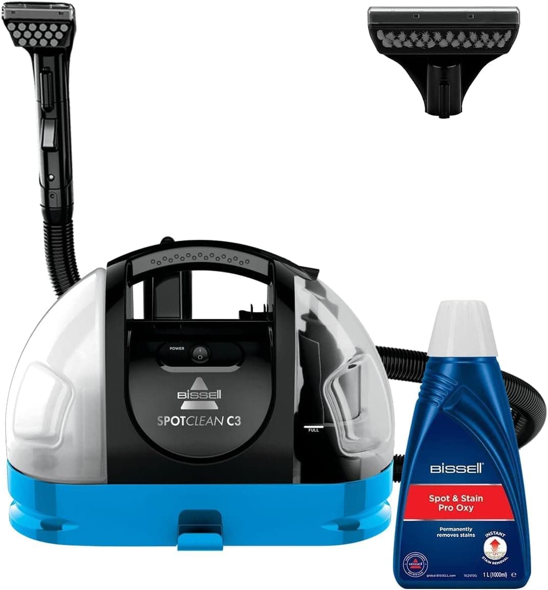 Bissell SpotClean C3 Draagbare Tapijt- en Bekledingsreiniger Triple Action 340W 4,3 kg - View 1