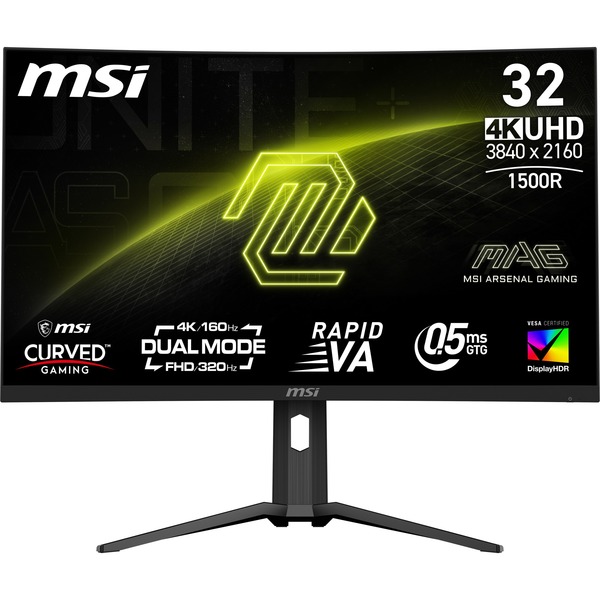 MAG 321CUPDF 31.5\" 4K UHD curved gaming monitor