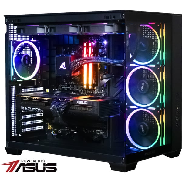 Ryzen 7 - RX 9070 XT Gaming pc Powered by ASUS