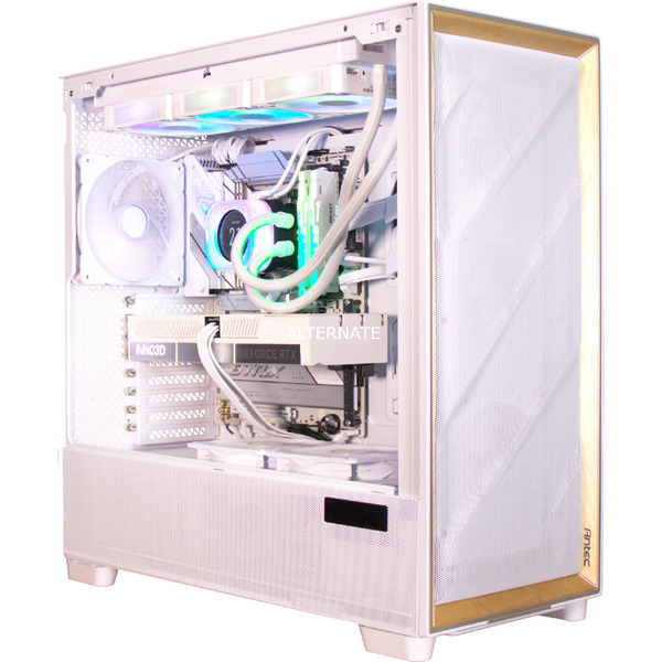 Thunderstorm Pro Ryzen 7 – RTX 5080 White gaming pc