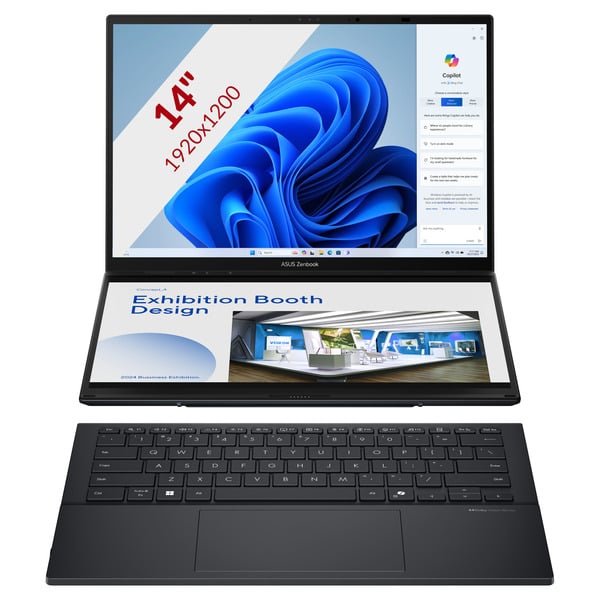 Zenbook Duo UX8406CA-QL038W 14\" Copilot+ 2-in-1 laptop