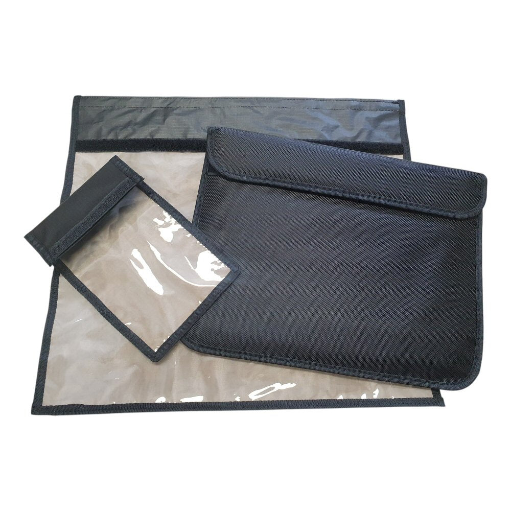 Faraday Bag Signal Blocker Bundle - Mobile Phone, Tablet & Laptop Shield Set