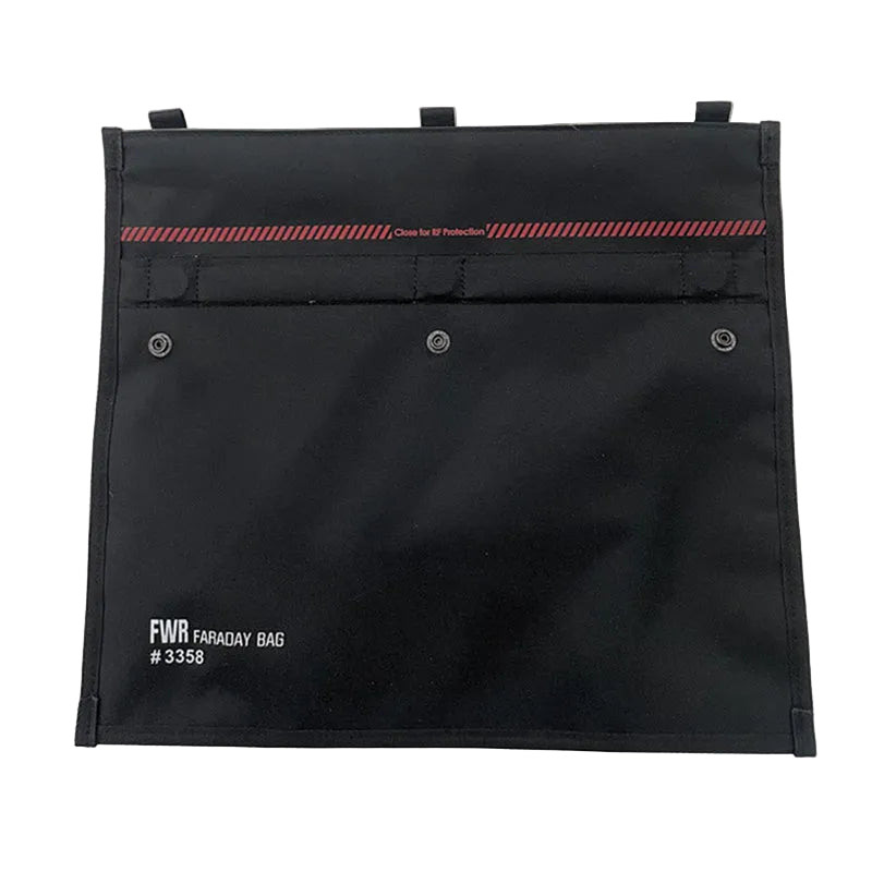 FWR Faraday Bag for Large Tablet / Laptop - Signal Blocking Pouch Magnetic Closure 40 x 29.5