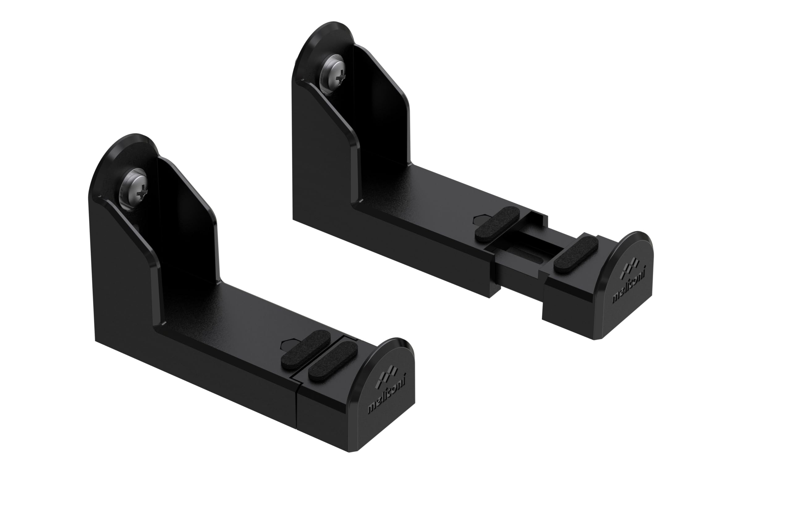 Meliconi Universele Muurbeugel voor Soundbar, Antivibratie, Kabeldoorvoer, 10 kg