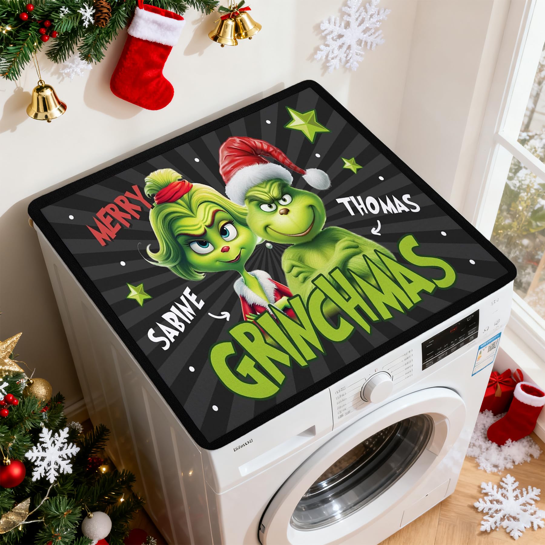 Sunshine Smile HNFH274D349 Wasmachine/Droogkast Hoes 60x60cm Stofwerend, Absorberend