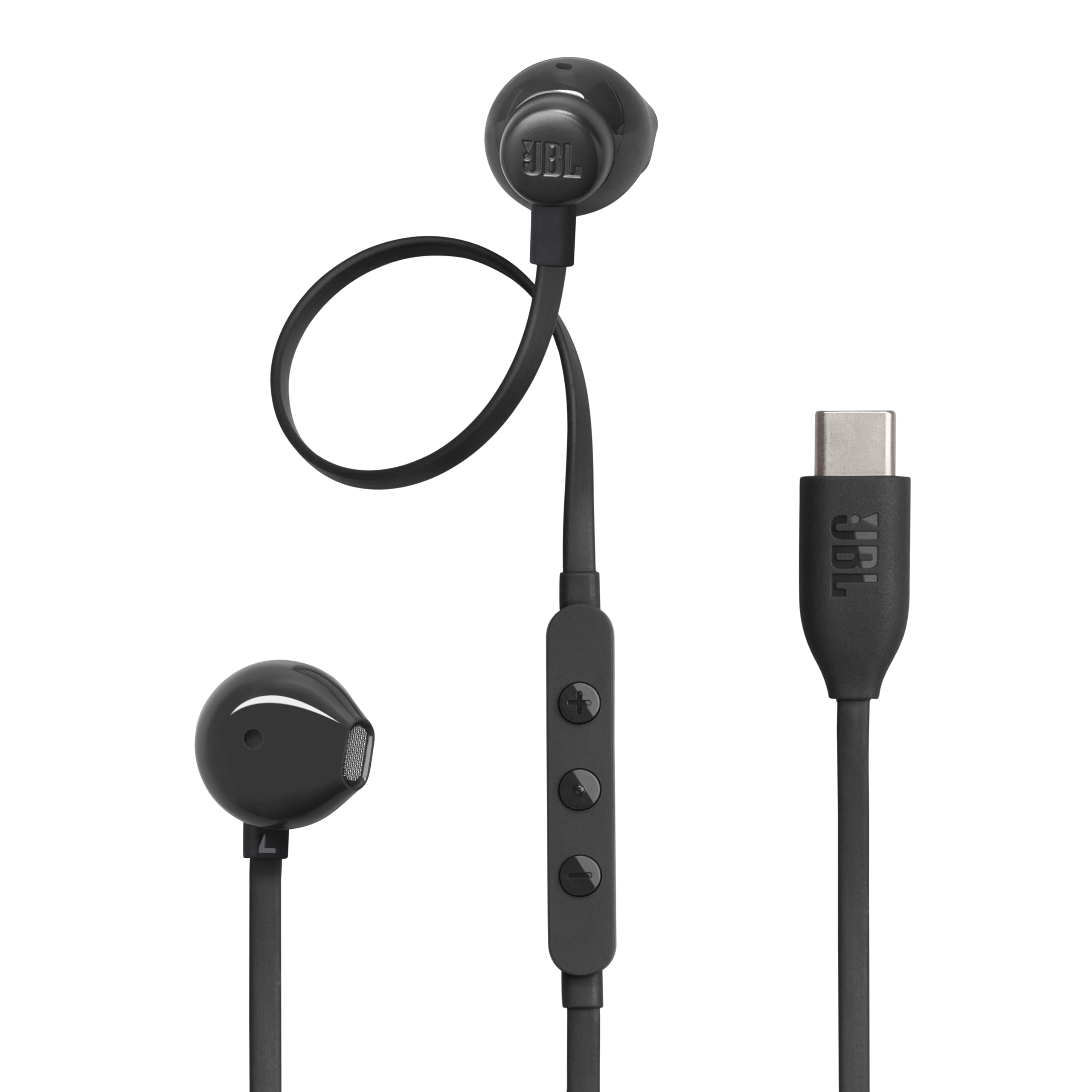 JBL Tune 305C In-ear oordopjes USB type-C hoge resolutie met microfoon zwart