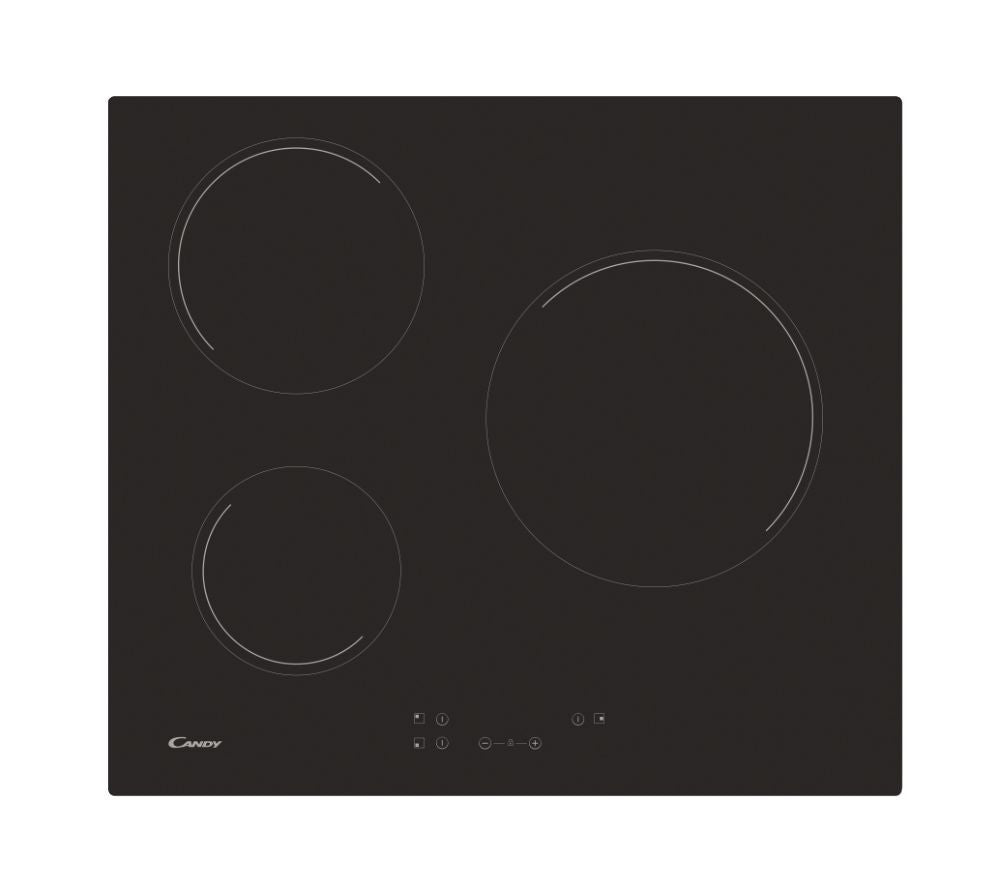 Candy CH63CC/4U2 Kookplaat, 3 kookzones, 60 cm
