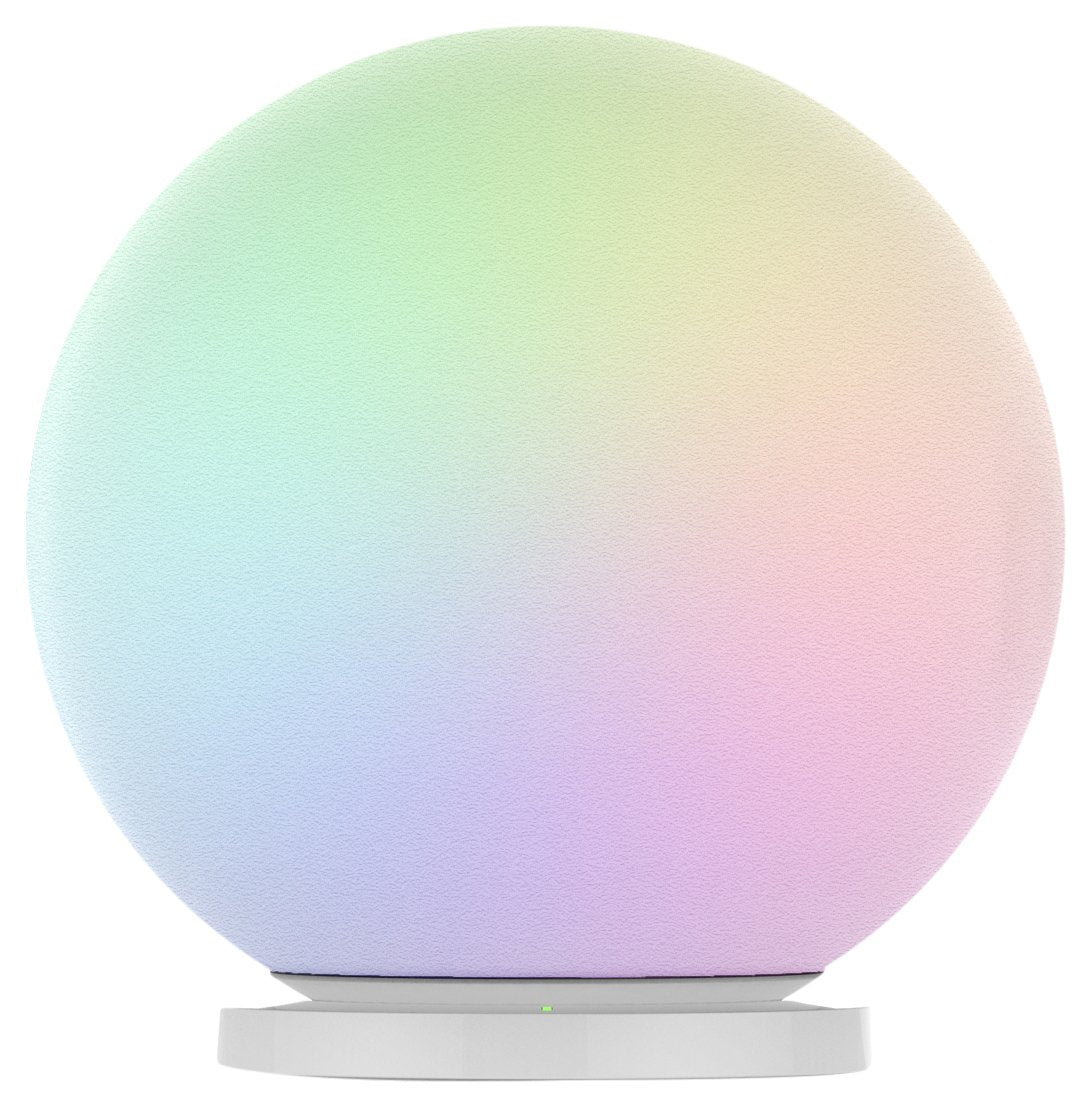 Mipow MIBTL301W - Draadloze bol met LED-meerkleurig licht en inductieladen