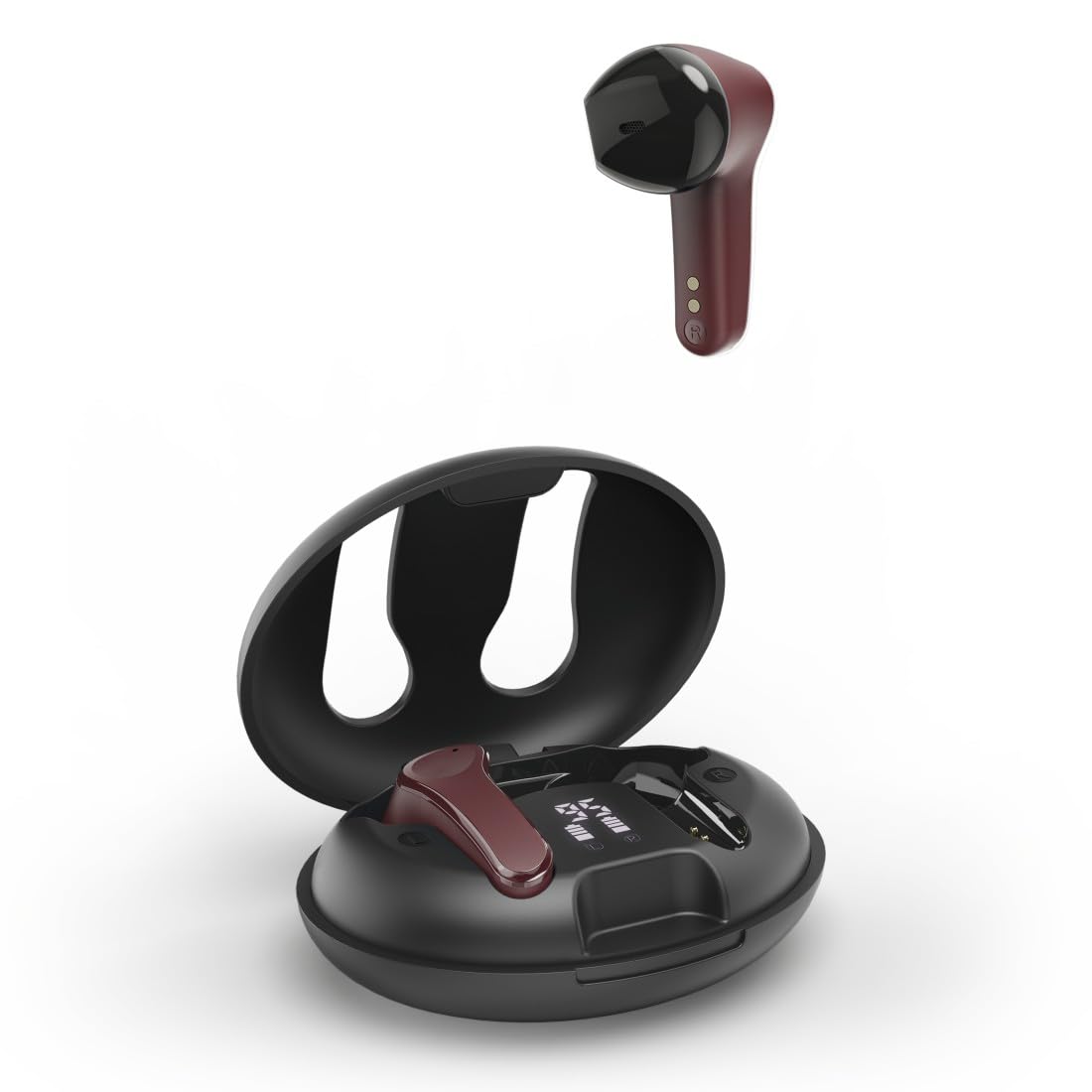 Hama Spirit Unchained Bluetooth Hoofdtelefoon Rood ENC, 16u, Draadloos Opladen, Microfoon