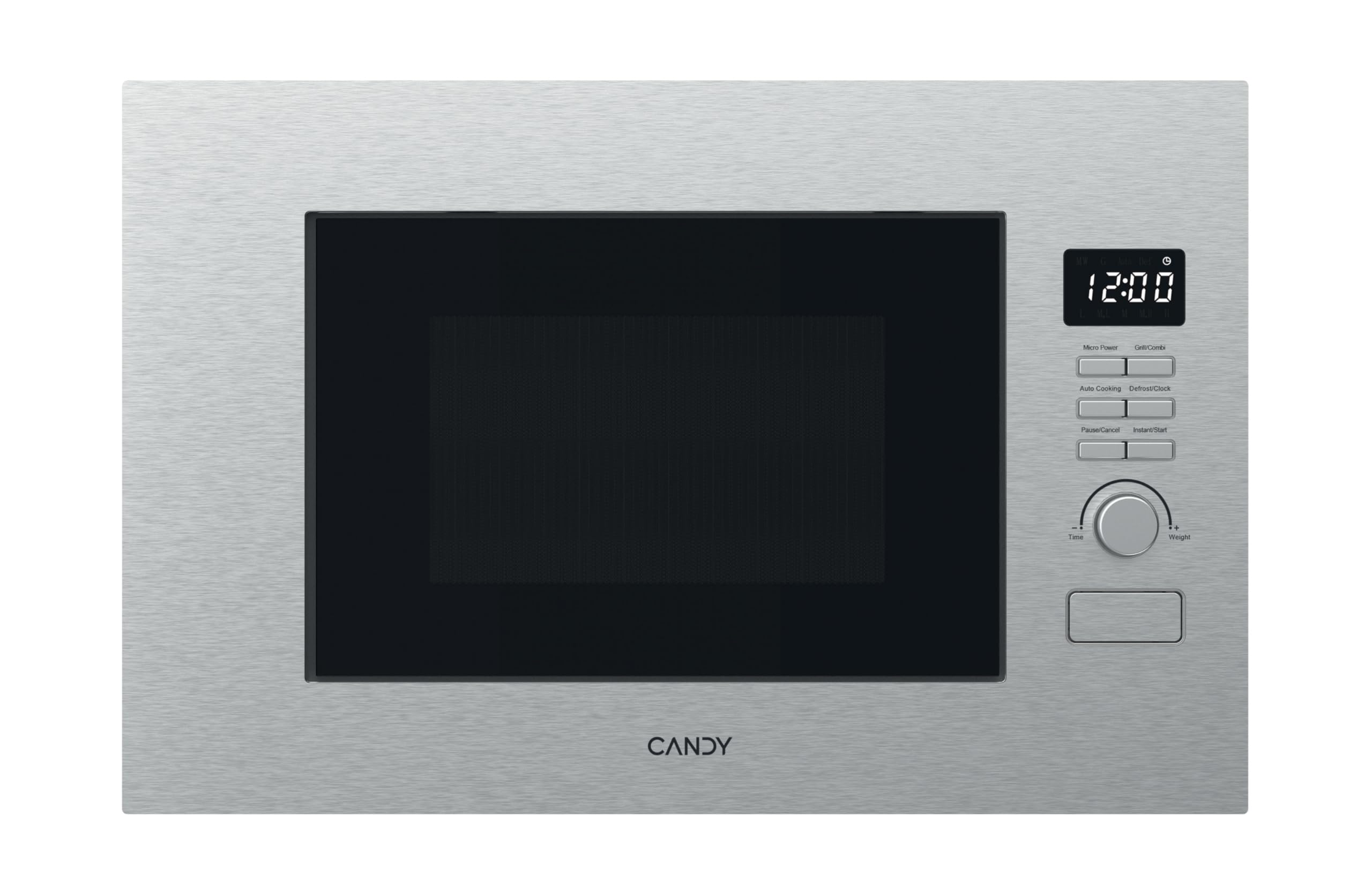 Candy CA38FL7NWBX Inbouwmagnetron 20L Grill 1000W 8 programma's Roestvrij staal