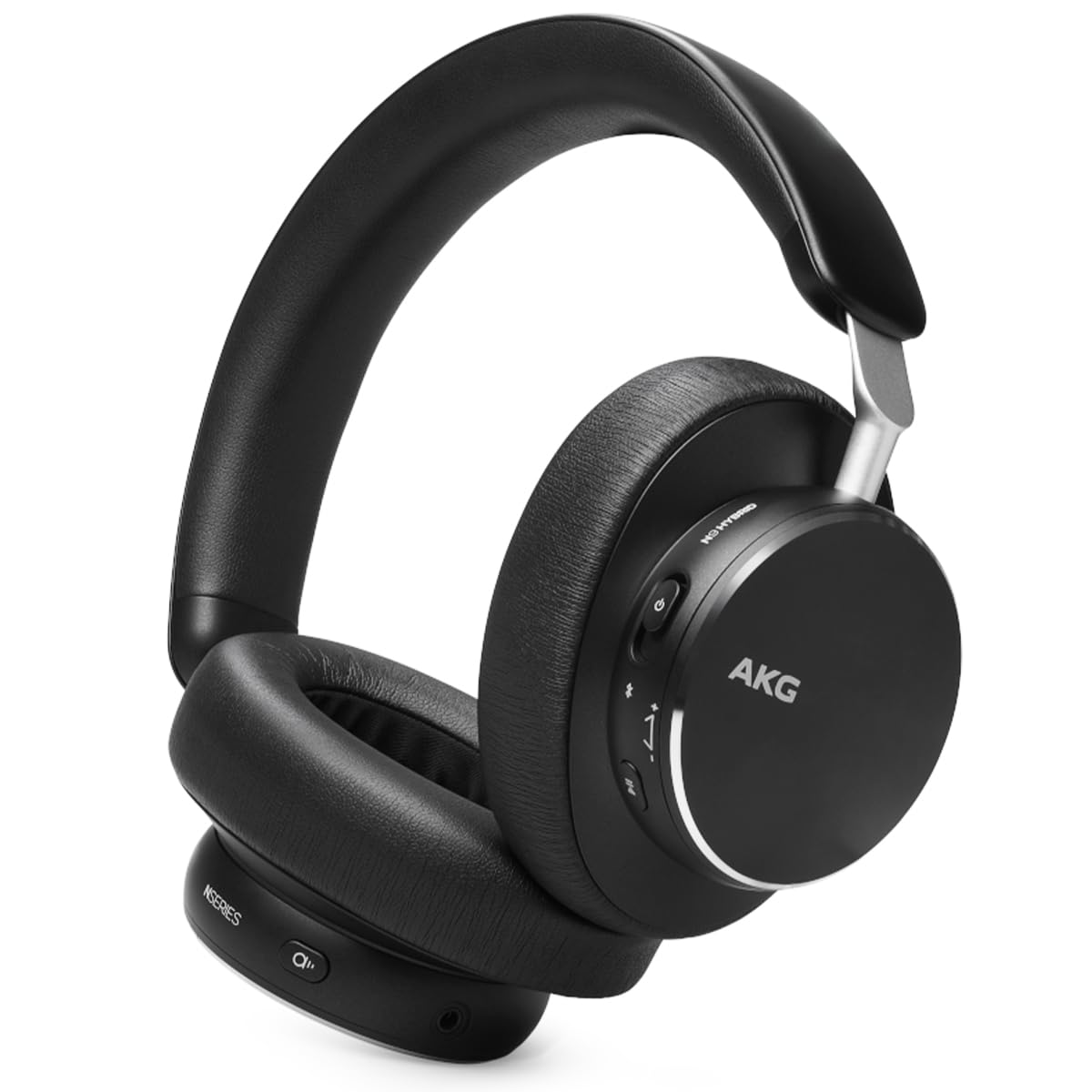 AKG N9 Hybrid draadloze over-ear hoofdtelefoon met adaptieve ANC, USB-C-dongle en tot 100 uur