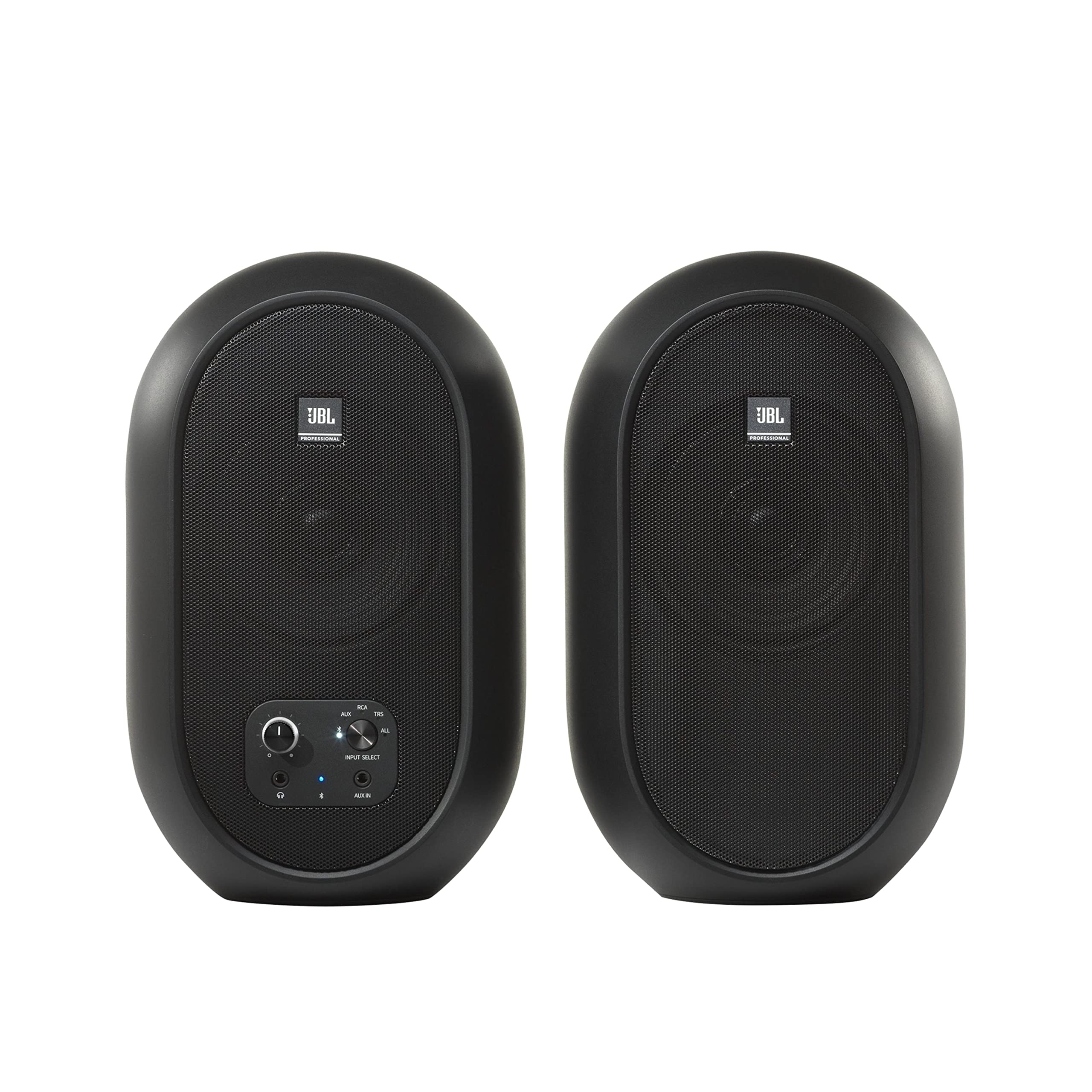 JBL 104 BT Actieve Studiomonitoren 60W Paar Bluetooth, Meerdere Ingangen, Compact
