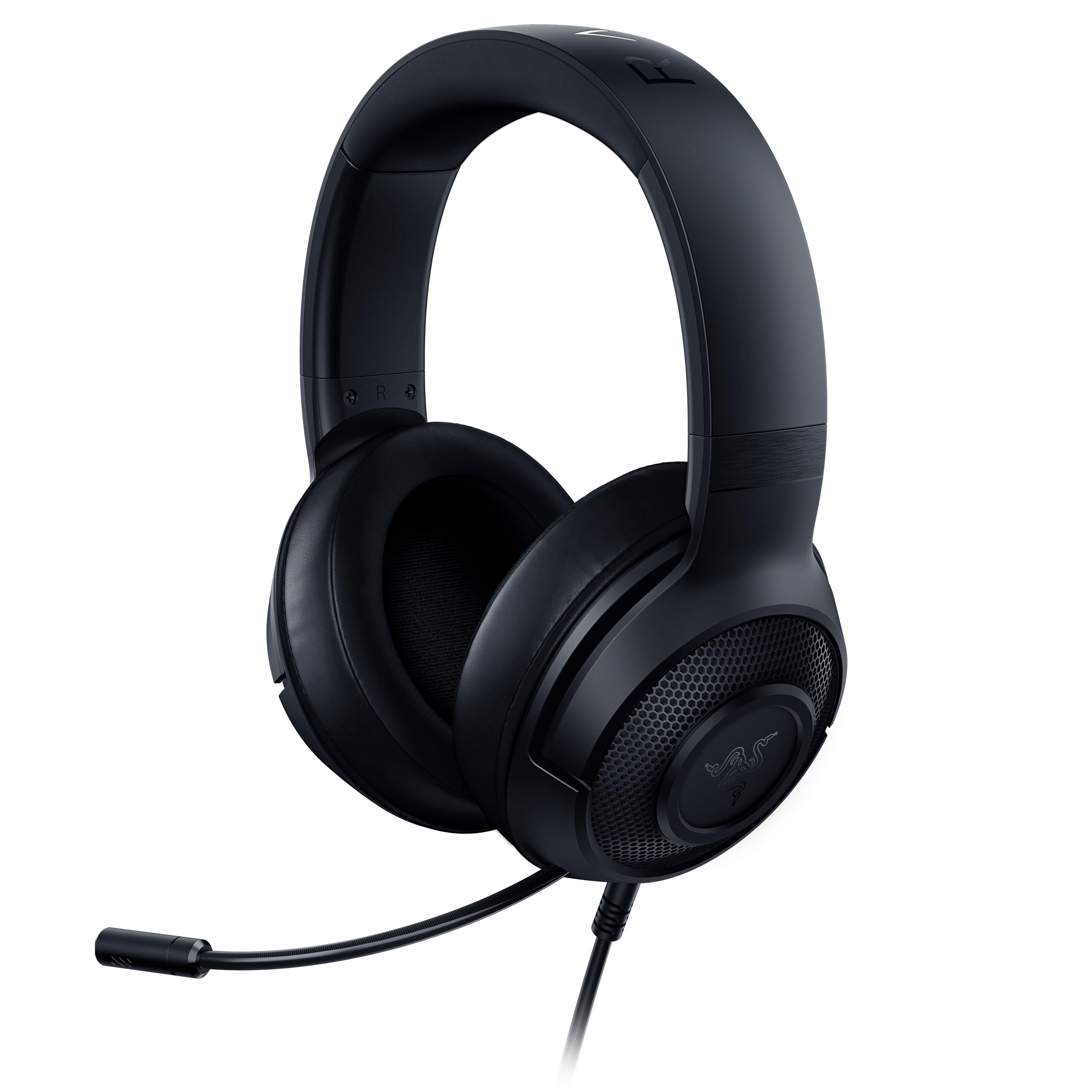 Razer Kraken X Lite Ultralichte gaming-hoofdtelefoon 7.1 inklapbare microfoon zwart